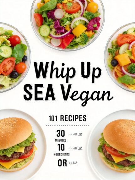 Whip up SEA Vegan: 101 Recipes - 30 Minutes, 10 Ingredients or Less