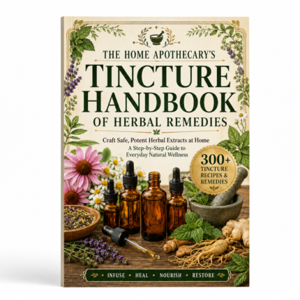 The Home Apothecary's Tincture Handbook of Herbal Remedies