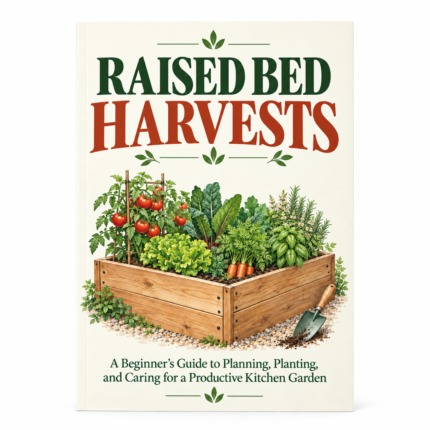 Raised Bed Harvests: A Beginner's Guide to Planning, Planting, and Caring for a Productive Kitchen Garden