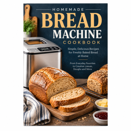 HOMEMADE BREAD MACHINE COOKBOOK: Simple, Delicious Recipes for Freshly Baked Bread at Home