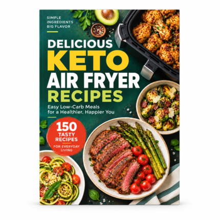 DELICIOUS KETO AIR FRYER RECIPES: Easy Low-Carb Meals for a Healthier, Happier You