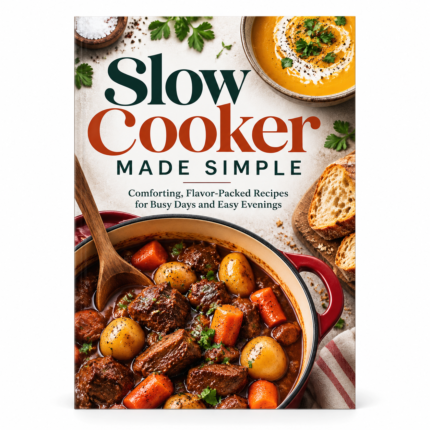 Slow Cooker Made Simple: Comforting, Flavor-Packed Recipes for Busy Days and Easy Evenings