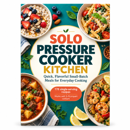SOLO PRESSURE COOKER KITCHEN: Quick, Flavorful Small-Batch Meals for Everyday Cooking