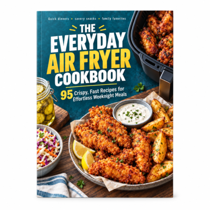 The EVERYDAY AIR FRYER COOKBOOK: 95 Crispy, Fast Recipes for Effortless Weeknight Meals