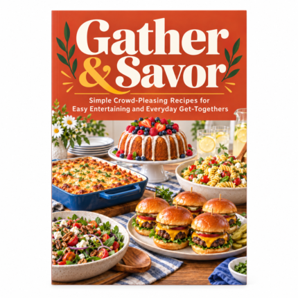 Gather & Savor: Simple Crowd-Pleasing Recipes for Easy Entertaining and Everyday Get-Togethers