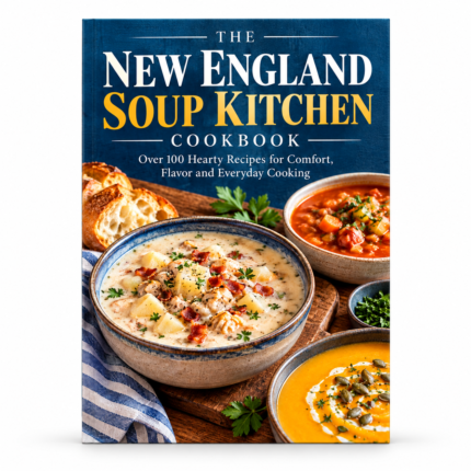 The NEW ENGLAND SOUP KITCHEN COOKBOOK: over 100 Hearty Recipes for Comfort, Flavor and Everyday Cooking