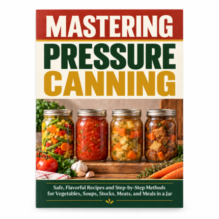 MASTERING PRESSURE CANNING: Safe, Flavorful Recipes and Step-By-Step Methods for Vegetables, Soups, Stocks, Meats, and Meals in a Jar