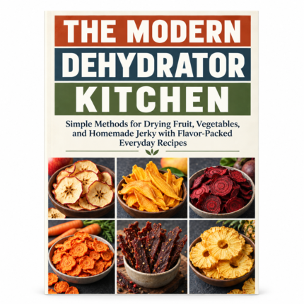 The MODERN DEHYDRATOR KITCHEN: Simple Methods for Drying Fruit, Vegetables, and Homemade Jerky with Flavor-Packed Everyday Recipes