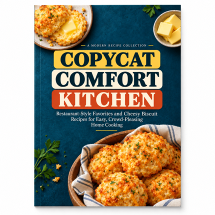 COPYCAT COMFORT KITCHEN: Restaurant-Style Favorites and Cheesy Biscuit Recipes for Easy, Crowd-Pleasing Home Cooking