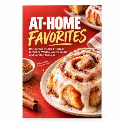 At-HOME FAVORITES: Restaurant-Inspired Recipes for Crave-Worthy Bakery Treats and Comfort Classics