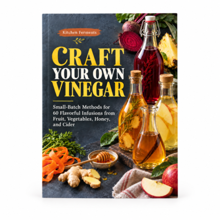 CRAFT YOUR OWN VINEGAR: Small-Batch Methods for 60 Flavorful Infusions from Fruit, Vegetables, Honey, and Cider