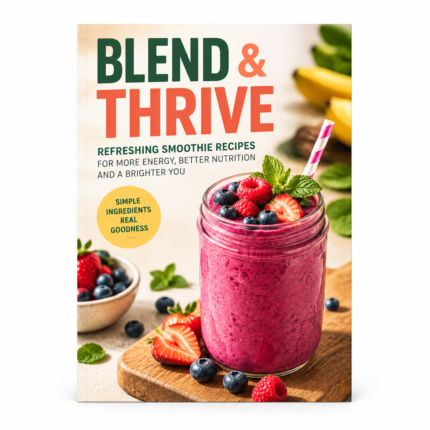 Blend & Thrive: Refreshing Smoothie Recipes for More Energy, Better Nutrition and a Brighter You