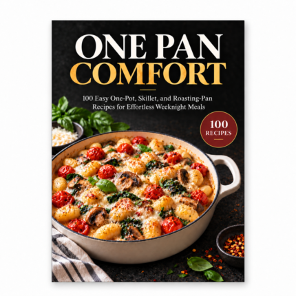 ONE PAN COMFORT: 100 Easy One-Pot, Skillet, and Roasting-Pan Recipes for Effortless Weeknight Meals