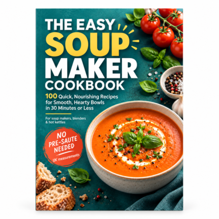 The EASY SOUP MAKER COOKBOOK: 100 Quick, Nourishing Recipes for Smooth, Hearty Bowls in 30 Minutes or Less
