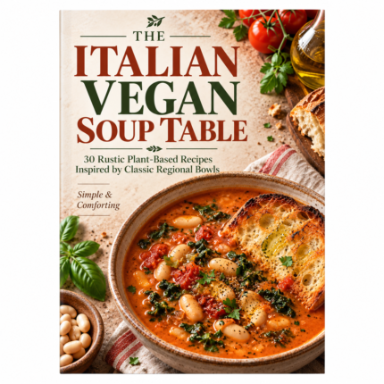 The ITALIAN VEGAN SOUP TABLE: 30 Rustic Plant-Based Recipes Inspired by Classic Regional Bowls