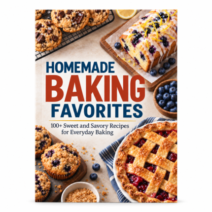 HOMEMADE BAKING FAVORITES: 100+ Sweet and Savory Recipes for Everyday Baking