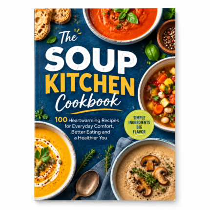 The SOUP KITCHEN Cookbook: 100 Heartwarming Recipes for Everyday Comfort, Better Eating and a Healthier You