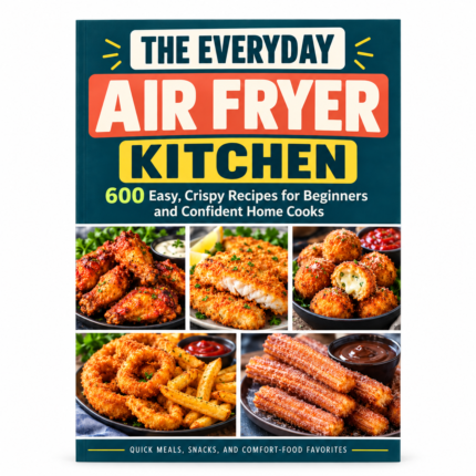 The EVERYDAY AIR FRYER KITCHEN: 600 Easy, Crispy Recipes for Beginners and Confident Home Cooks