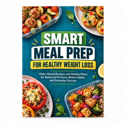 SMART MEAL PREP for HEALTHY WEIGHT LOSS: Make-Ahead Recipes and Weekly Plans for Balanced Portions, Better Habits, and Everyday Success