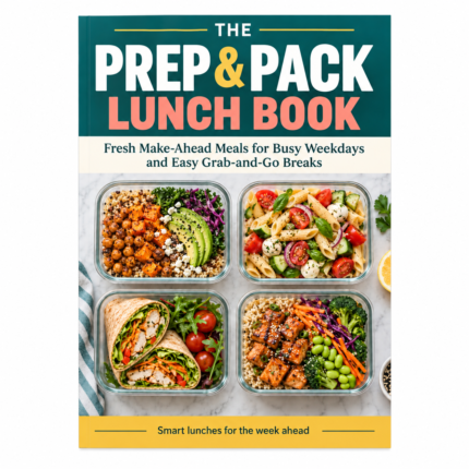 The PREP & PACK LUNCH BOOK: Fresh Make-Ahead Meals for Busy Weekdays and Easy Grab-And-Go Breaks