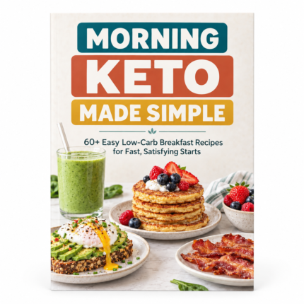 MORNING KETO MADE SIMPLE: 60+ Easy Low-Carb Breakfast Recipes for Fast, Satisfying Starts